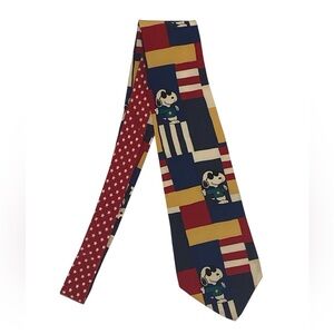 Snoopy Peanuts Vintage Silk Tie - Excellent Condition
